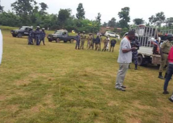 Police deployed at Our Lady of Good Counsel, Gayaza