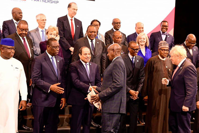 President Museveni in London, UK