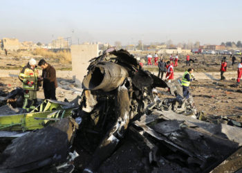 Ukraine plane that was allegedly shot down by Iran