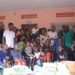 The Comedy Store Uganda team at Katalemwa Cheshire Rehabilitation Home on Tuesday