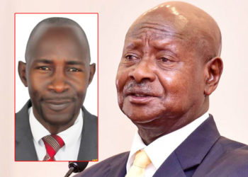MP Luttamaguzi and President Museveni
