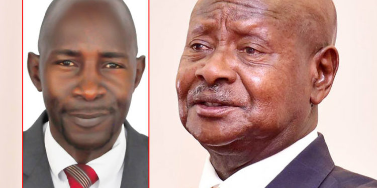 MP Luttamaguzi and President Museveni