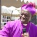 The Bishop South Ankole Diocese the Rt Rev Nathan Ahimbisibwe