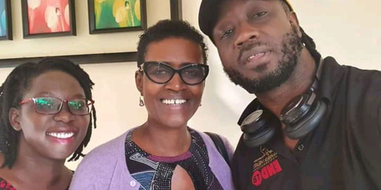 Winnie Byanyima [middle], Bebe Cool [right]