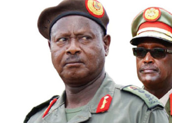 President Museveni and Lt Gen Tumukunde