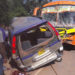 Accident on Masaka Road recently