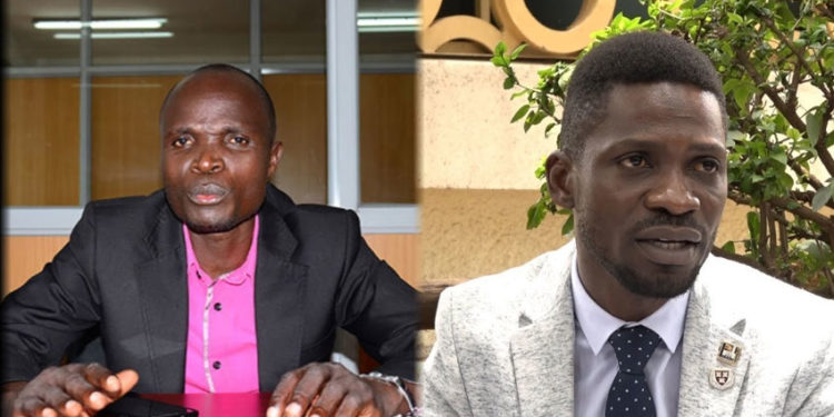 Ronald Mayinja and Bobi Wine