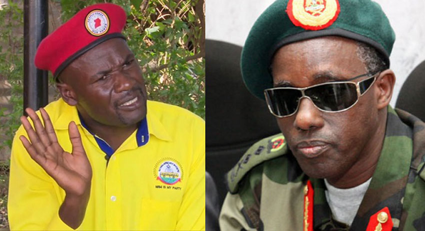 MP Gaffa Mbwatekamwa and Gen Elly Tumwine