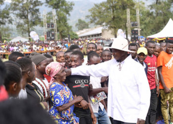 President Museveni in Kasese