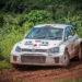 Rajiv Ruparelia in his rally car