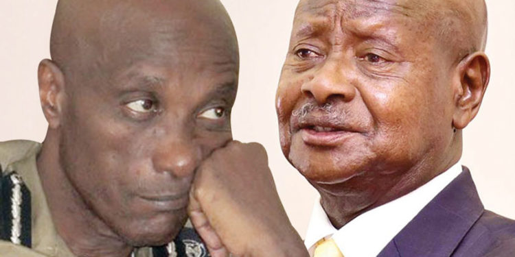 Gen Kale Kayihura and President Museveni