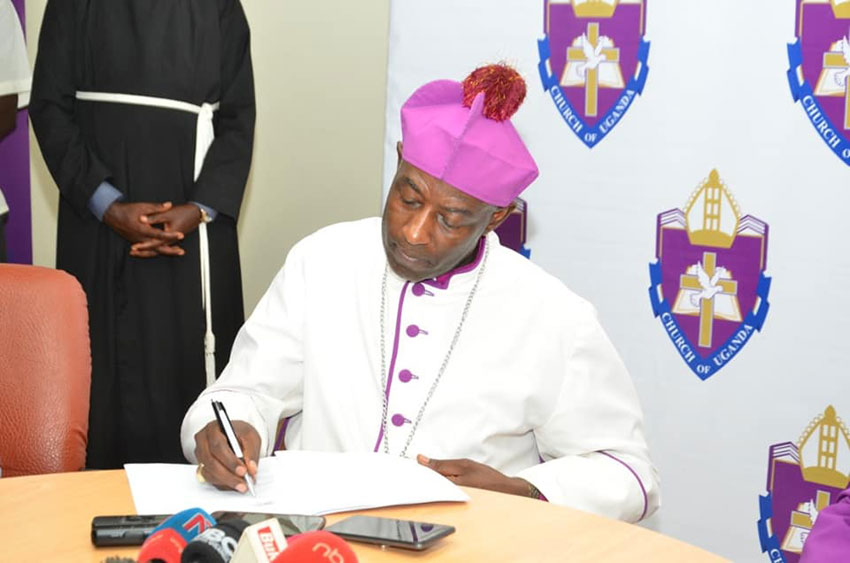 The Archbishop Dr Samuel Stephen Kaziimba Mugalu