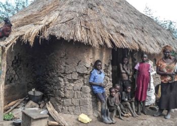 Some of teh kiryandongo residents that have been allegedly evicted