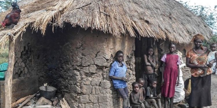 Some of teh kiryandongo residents that have been allegedly evicted