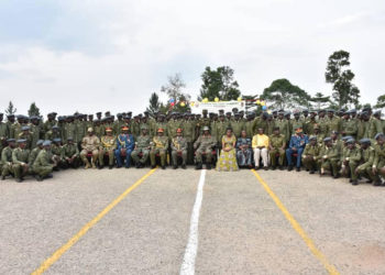 President YK Museveni Commissions Young Officer Cadets.