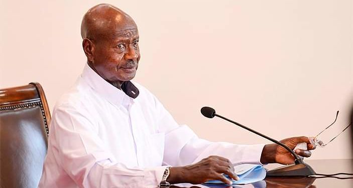 Pulezidenti Yoweri Kaguta Museveni nga ayogerako eri e Ggwanga ku bikwata ku mbeera nga bweri okuva e kirwadde kya COVID 19 bwe kyalumba ensi