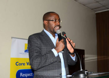 Ian Rumanyika, the Public and Corporate Affairs Manager URA