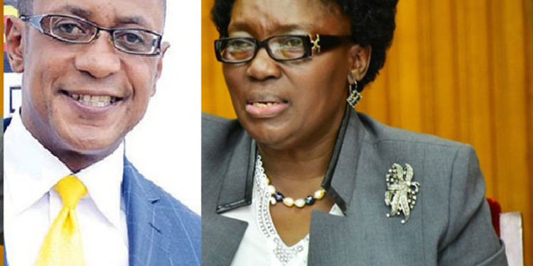 MP Sematimba and Speaker Kadaga