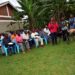 The head of State House Anti-Corruption Unit Lt Col Edith Nakalema talking to residents of Ntawo Village in Mukono district on March 6, 2020. Photo by PPU / Tony Rujuta.