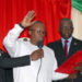 Cipriano Cassama during his swearing in on Friday