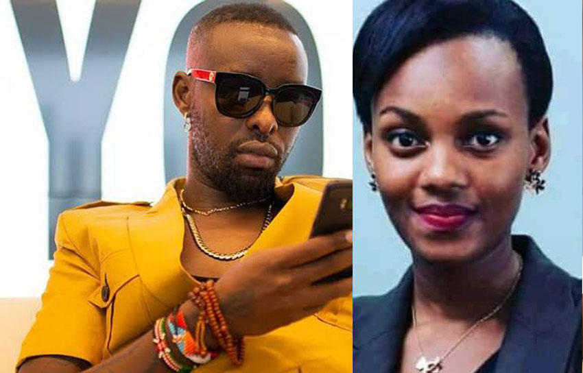 Eddy Kenzo and ex-lover Tracy