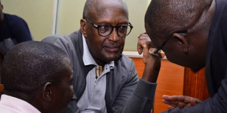 Gen Tumukunde in court recently