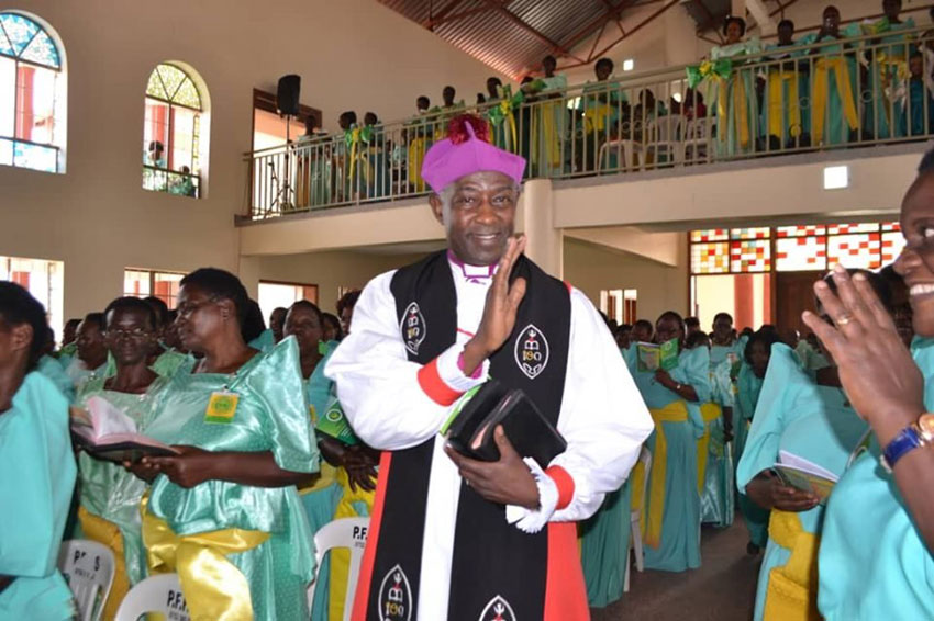 The Archbishop of Uganda Dr Kaziimba Mugalu