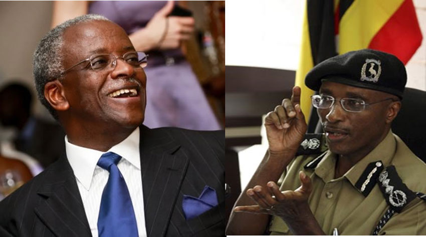 Former Uganda Premier Amama Mbabazi and Former Police Chief Kale Kayihura