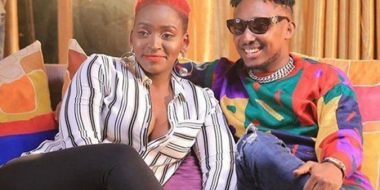 Singers Winnie Nwagi and Chozen Blood