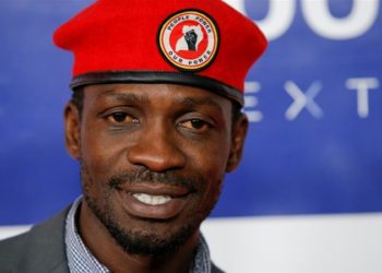 People Power Movement boss Robert Kyagulanyi aka Bobi Wine. Credit Aljazeera