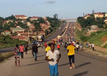 jogging on Northern Bypass