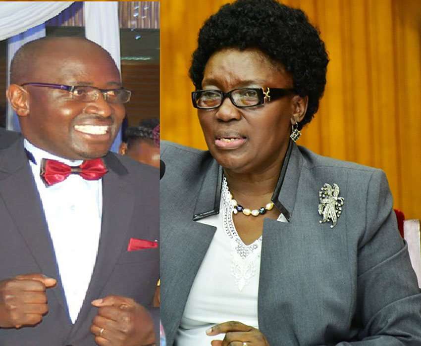 Simon Kaggwa Njala and Speaker Kadaga