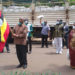 PM Rugunda flagging off food distribution in Kampala recently