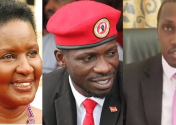 Omubaka Ameria Kyambadde, Robert Kyagulanyi Ssentamu ne Gerald Karuhanga abamu ku bamaze okuzzaayo ensimbi