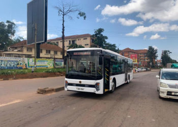 Uganda made electric bus