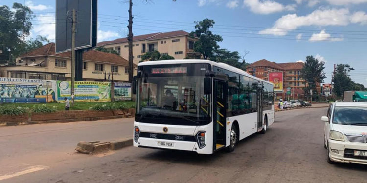 Uganda made electric bus