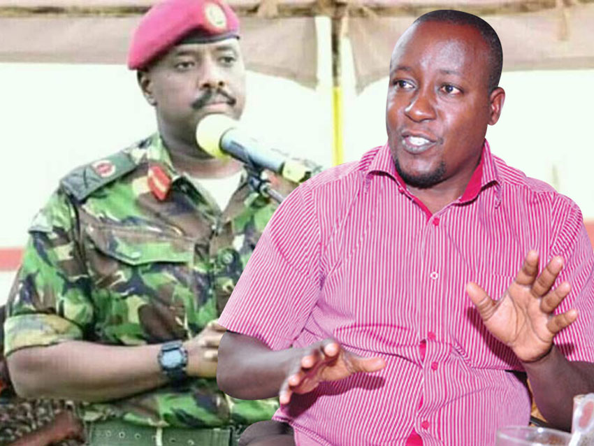 Gen Muhoozi Kainerugaba and Joseph Kabuleta