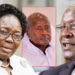 Rebecca Kadaga, Yoweri Museveni and Bart Katureebe
