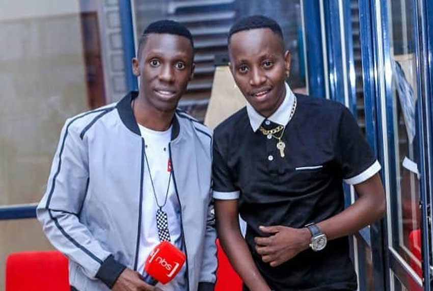 Douglas Lwanga and MC Kats