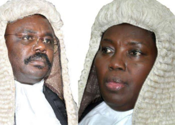 Jacob Oulanyah and  Rebecca Kadaga