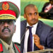 Gen Muhoozi Kainerugaba and Minister Frank Tumwebaze