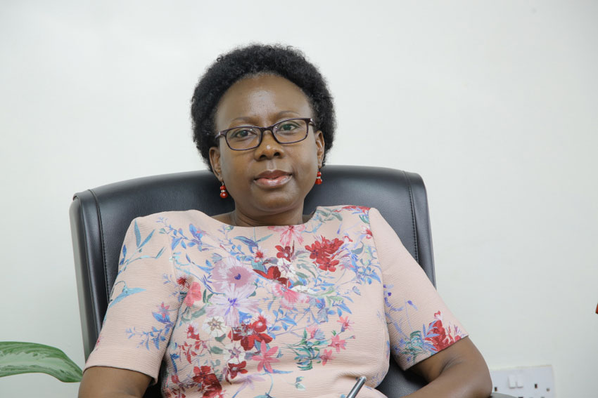 Health Minister Jane Ruth Aceng