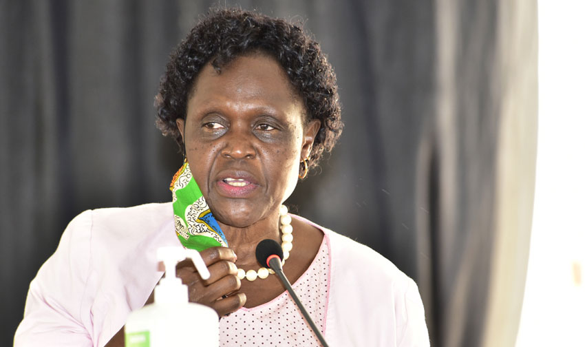 Environment Minister Beatrice Anywar