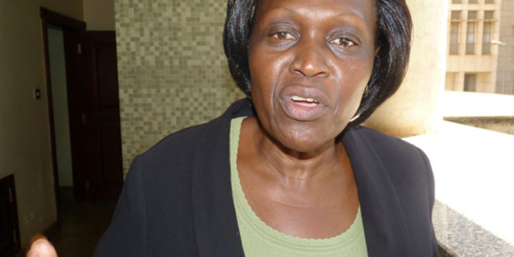 Environment Minister Beatrice Anywar