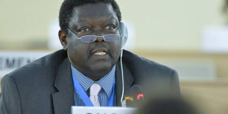 The late Christopher Onyanga Aparr