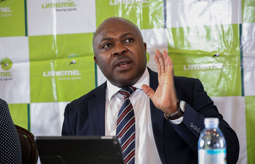 Umeme Managing Director Selestino Babungi