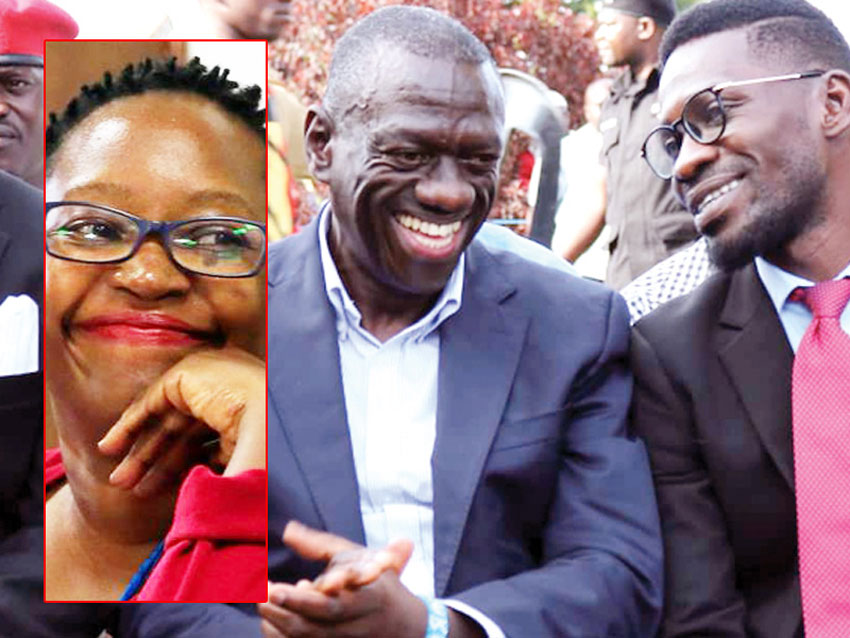 Dr Stella Nyanzi, Dr Besigye and Bobi Wine