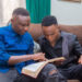 Pastor Wilson Bugembe with John Blaq