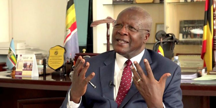 Former Chief Justice Bart Katureebe
