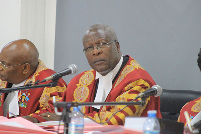 Former Chief Justice Bart Katureebe